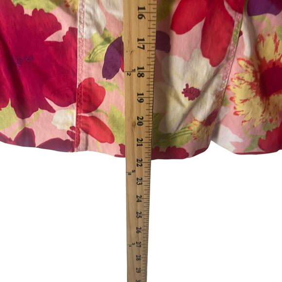 Pursuits,‎ Itd. Y2k 2000s Women's Size 10 Floral Knee Length Skirt - Picture 8 of 8